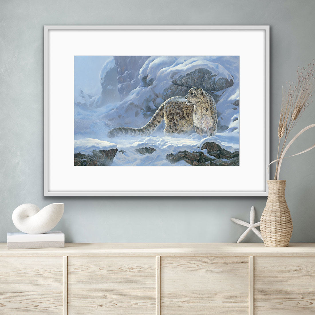 Voices - Snow Leopard - Giclee Edition